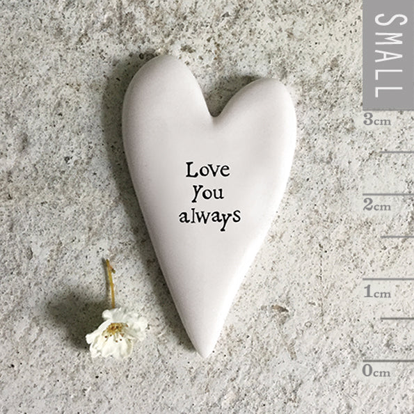 Tiny Heart Token - Love you always