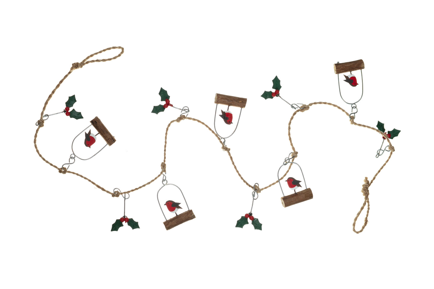 Mini Robins Garland - Christmas Ornament