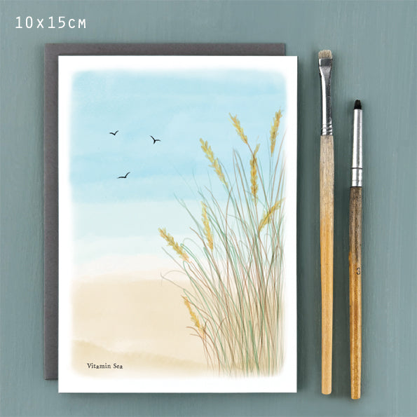 Seascape card - You, me and the sea