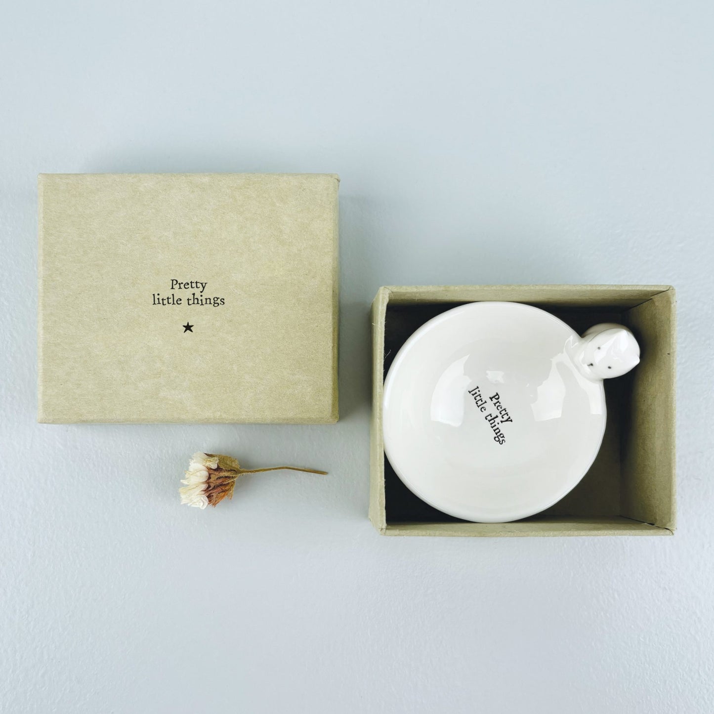 Small Porcelain Bowl - Cat/ Pretty little things