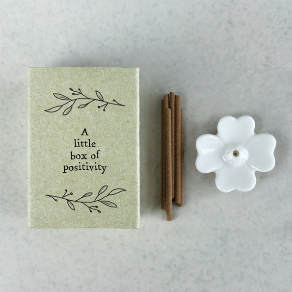 Matchbox incense holder - a little box of positivity