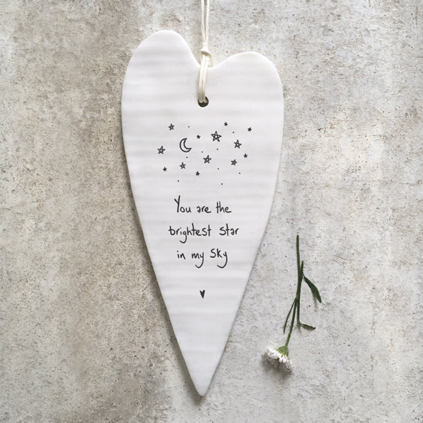 Wobbly long heart - brightest star