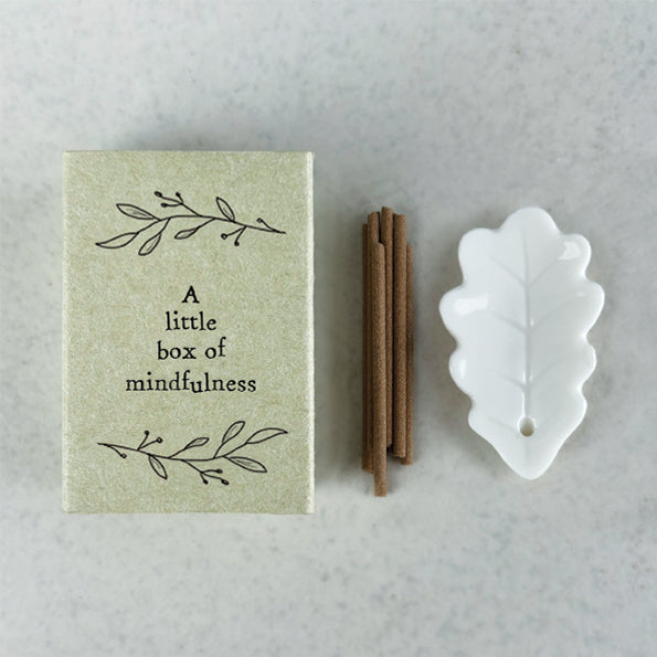 Matchbox incense holder - a little box of mindfulness