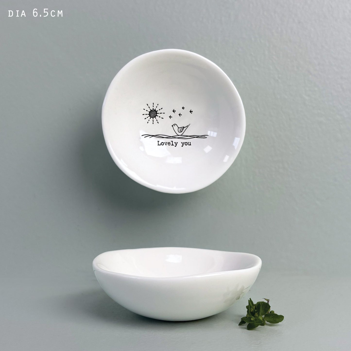 Small Porcelain Bowl - Lovely You