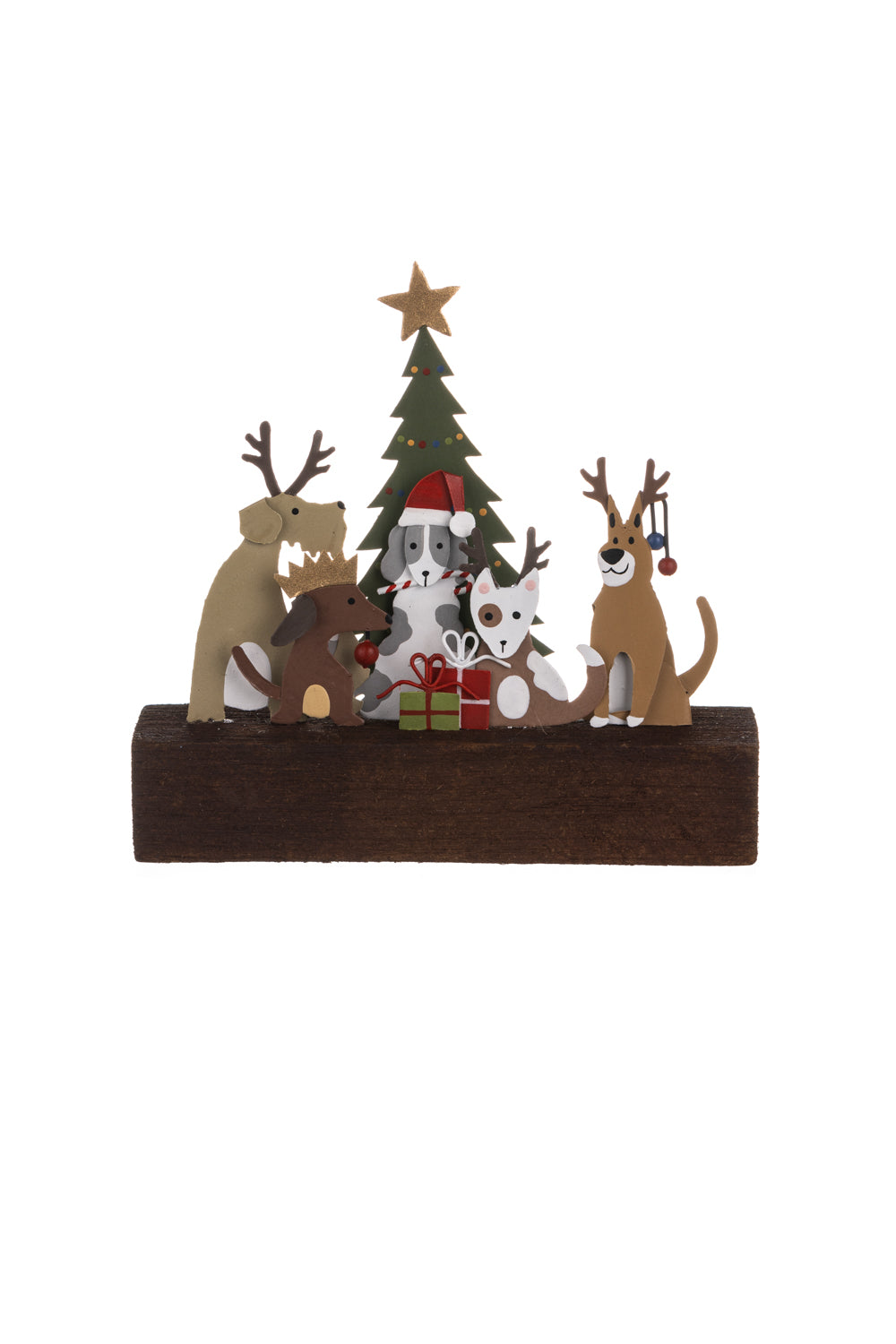 Christmas Tree at the dogs home - ornament