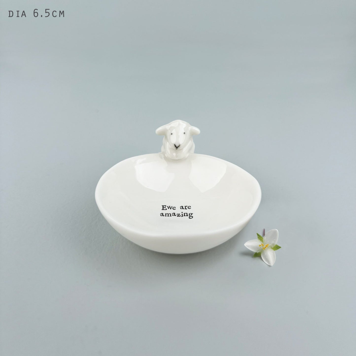 Small Porcelain Bowl - Sheep/ Ewe are amazing