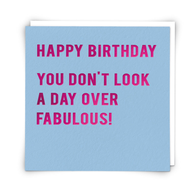 Fabulous Happy Birthday - Card