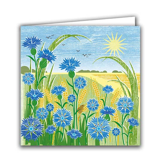 Cornflowers - Art Card