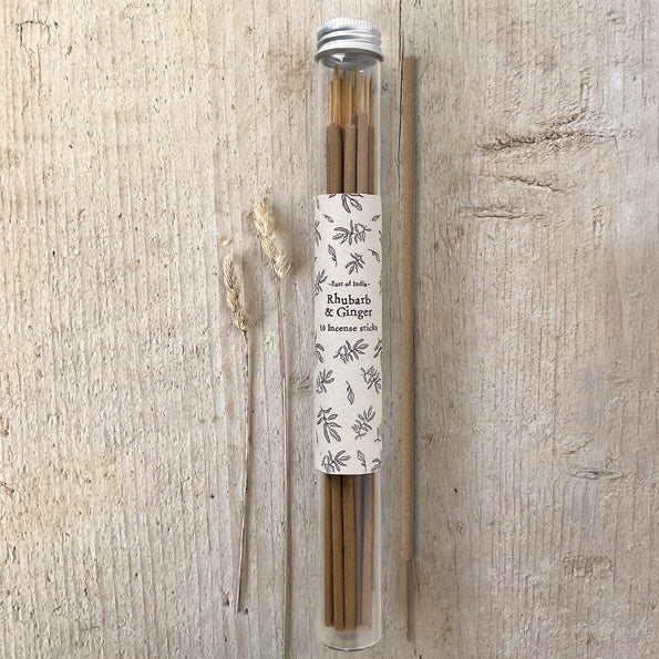 Incense Sticks- Rhubarb & Ginger