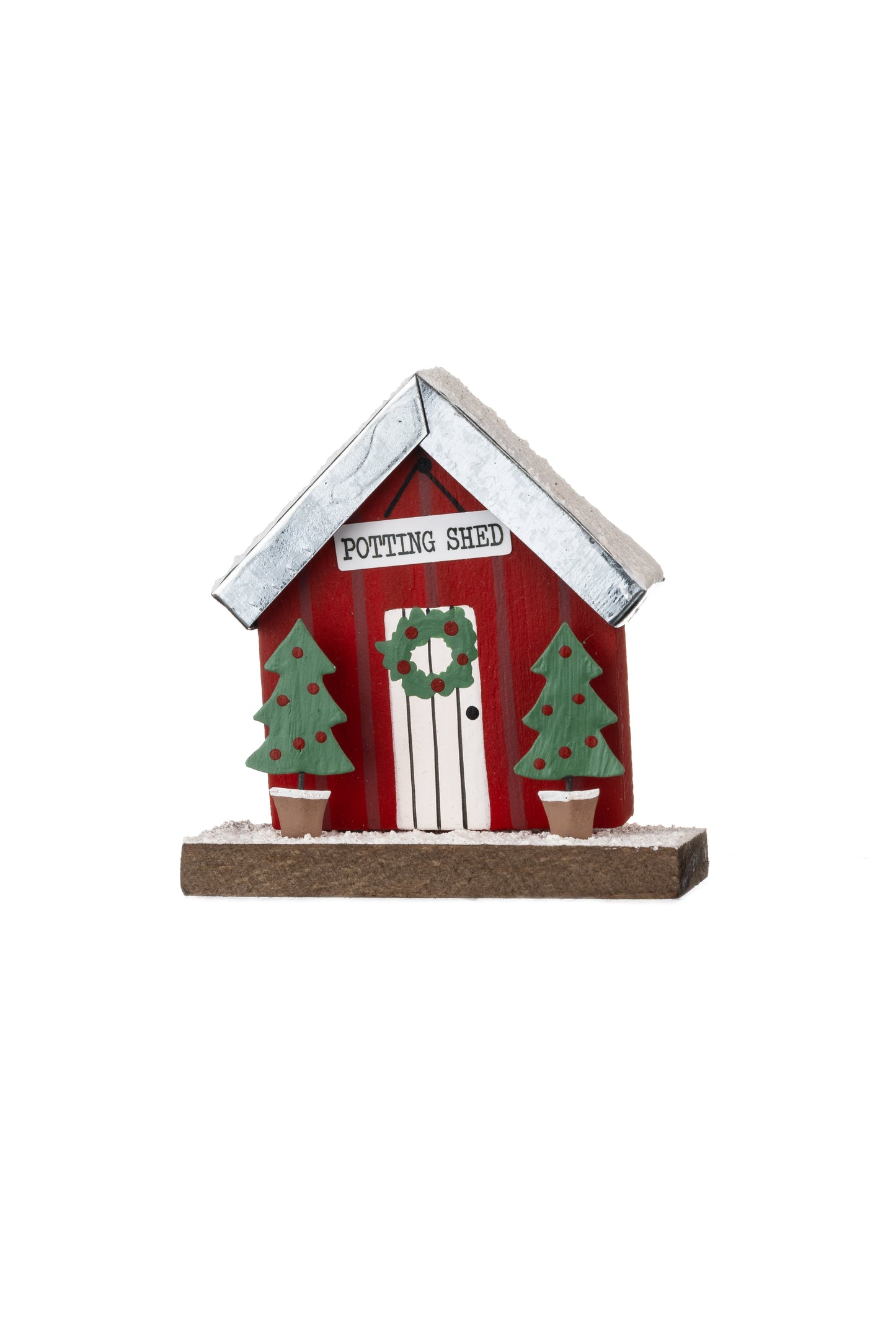 Christmas Potting Shed Ornament
