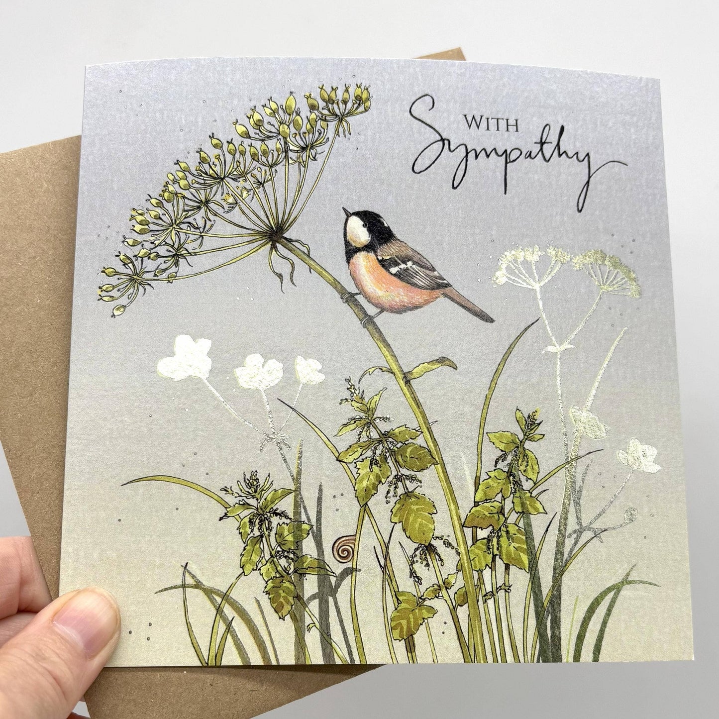 Sympathy Card - Wildflower
