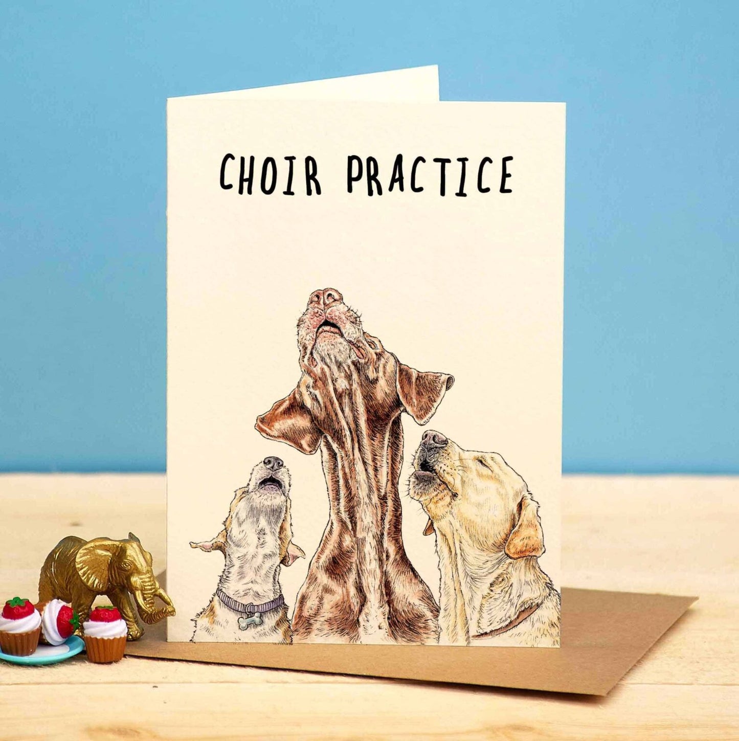 Choir Practice - card