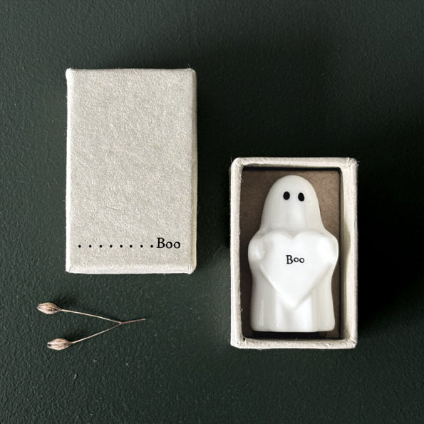 Porcelain Ghost Incense Holder - Gift Boxed