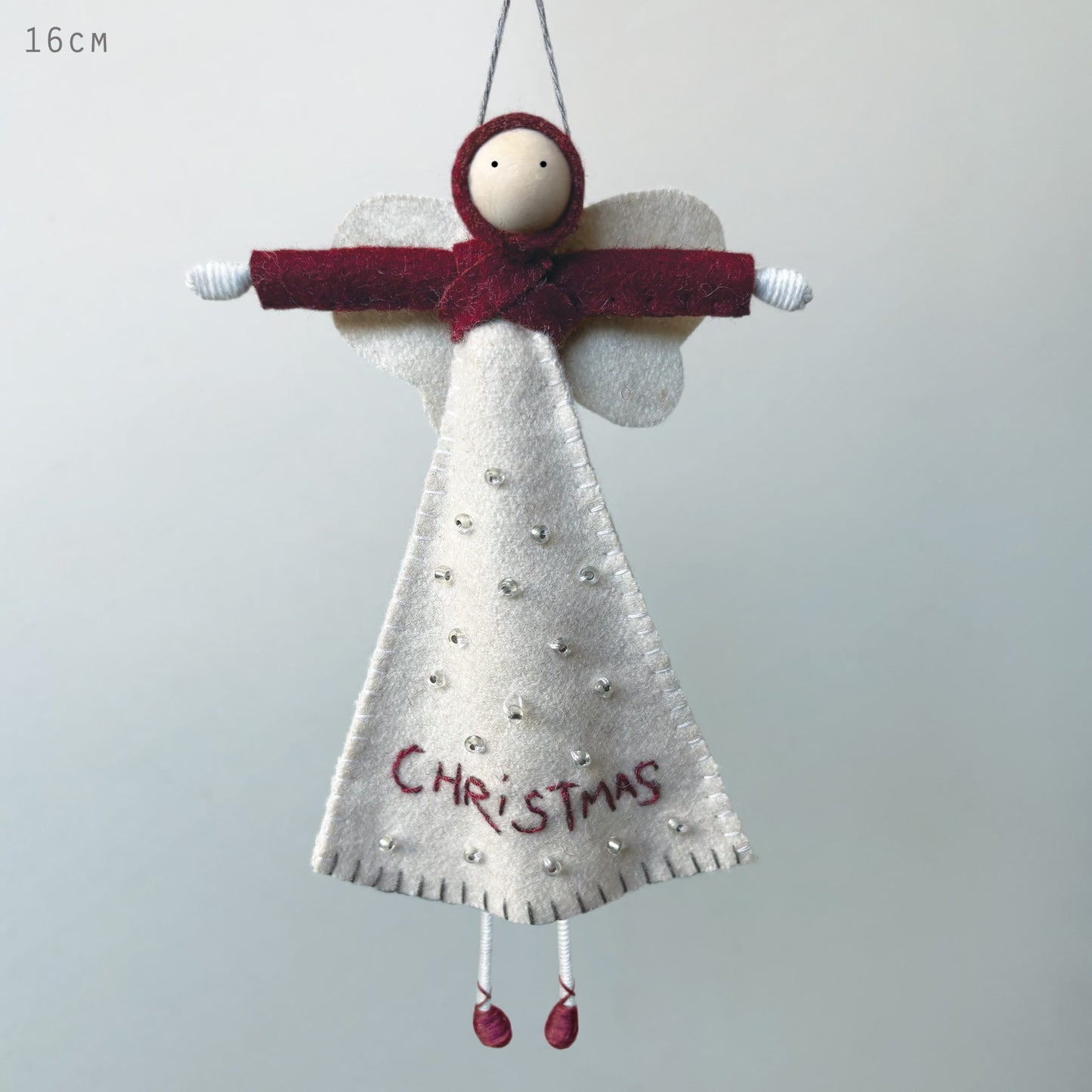 Christmas Felt Angel Doll