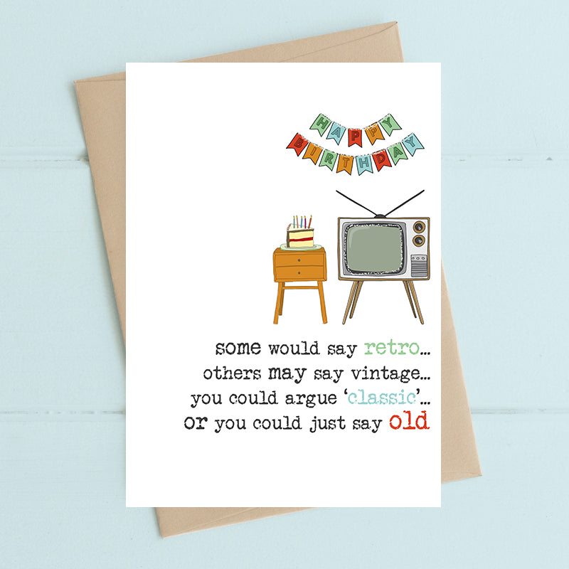 Retro vs Old - Card