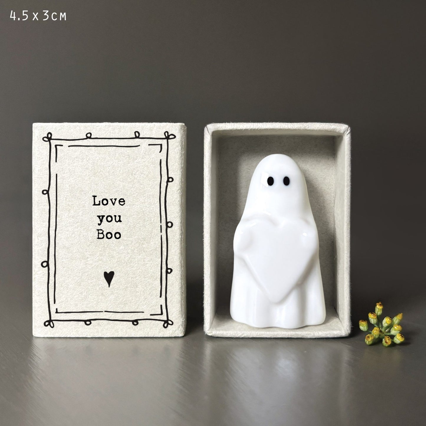 Love You Boo - Ghost Matchbox Keepsake