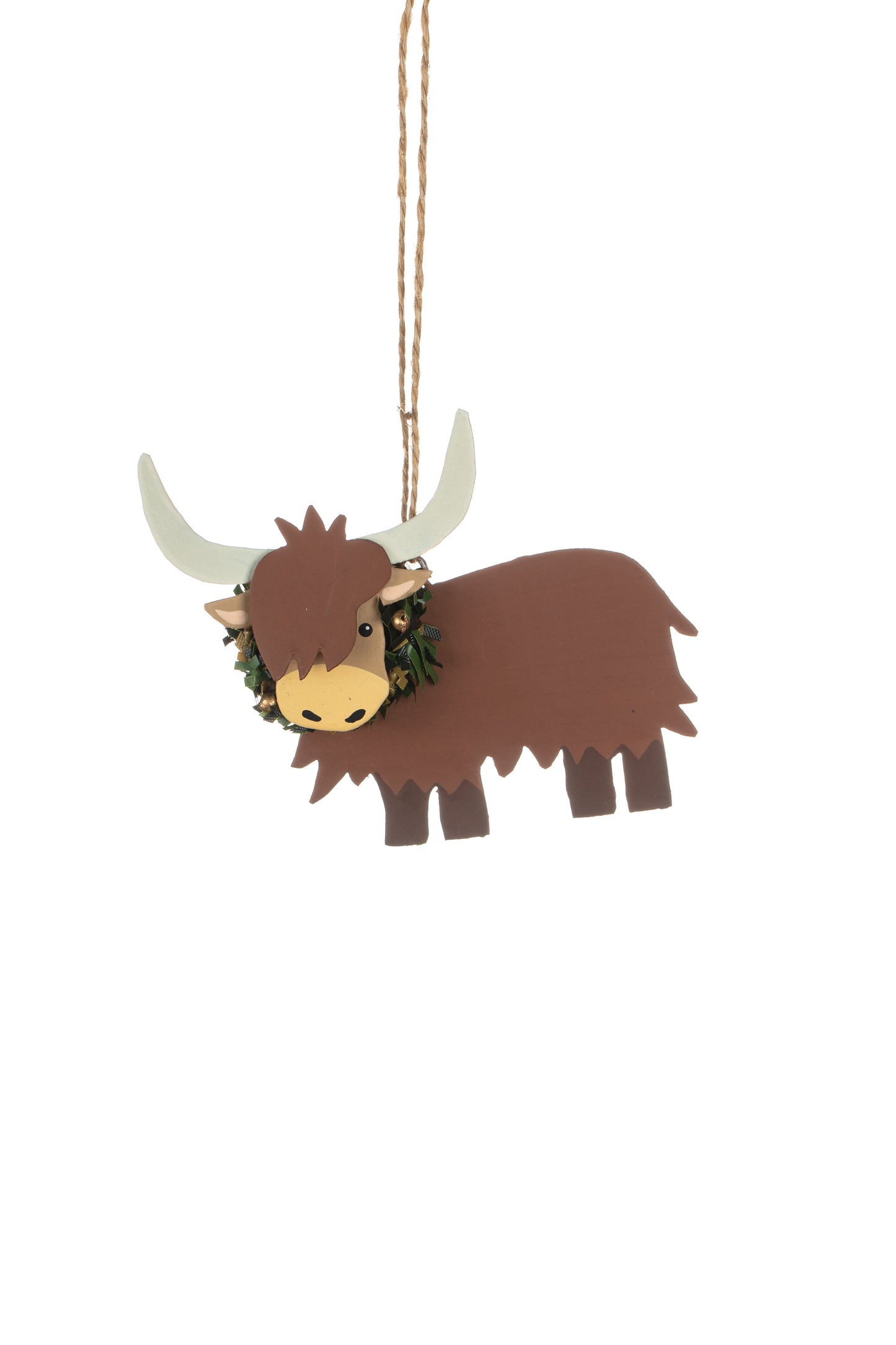 Tin Highland Cow