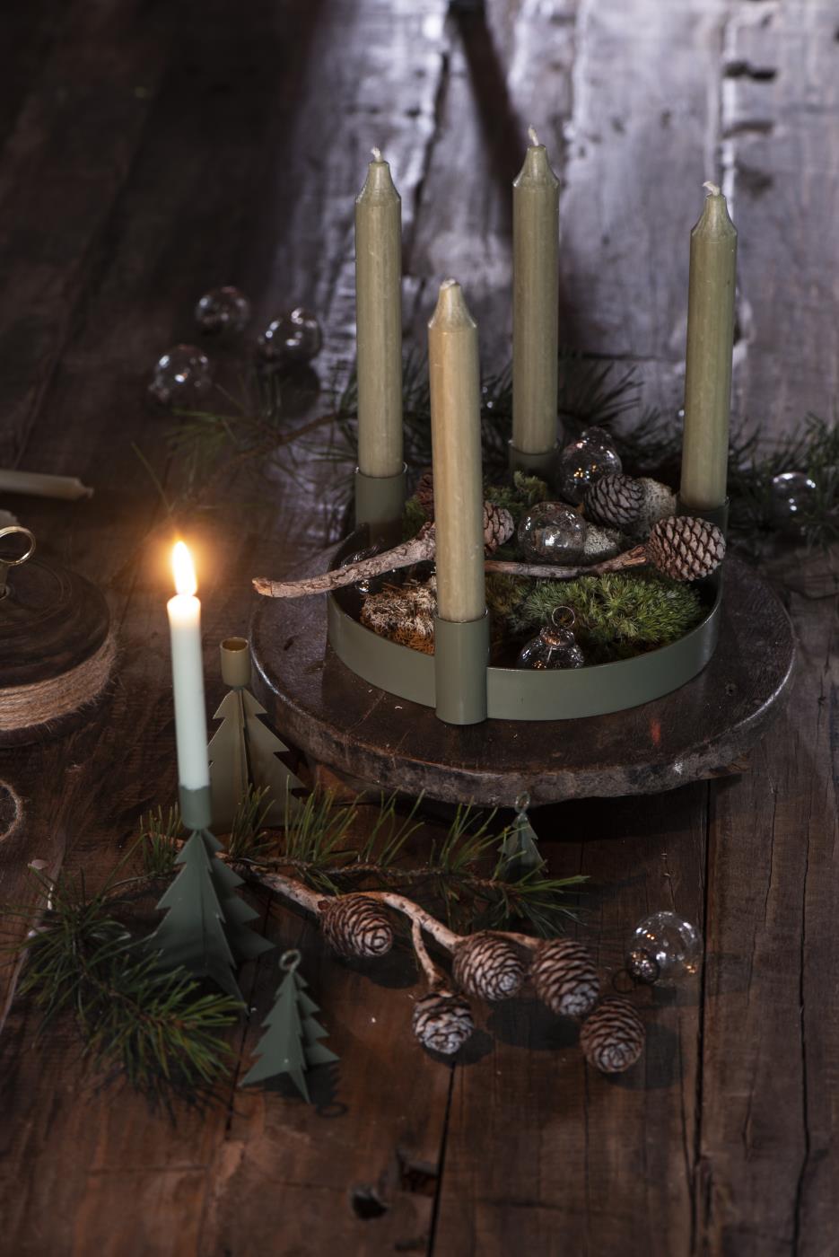 Advent Candle Ring Holder for 4 candles