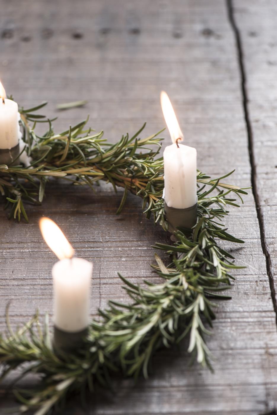 Advent Candle Ring Holder for 4 candles