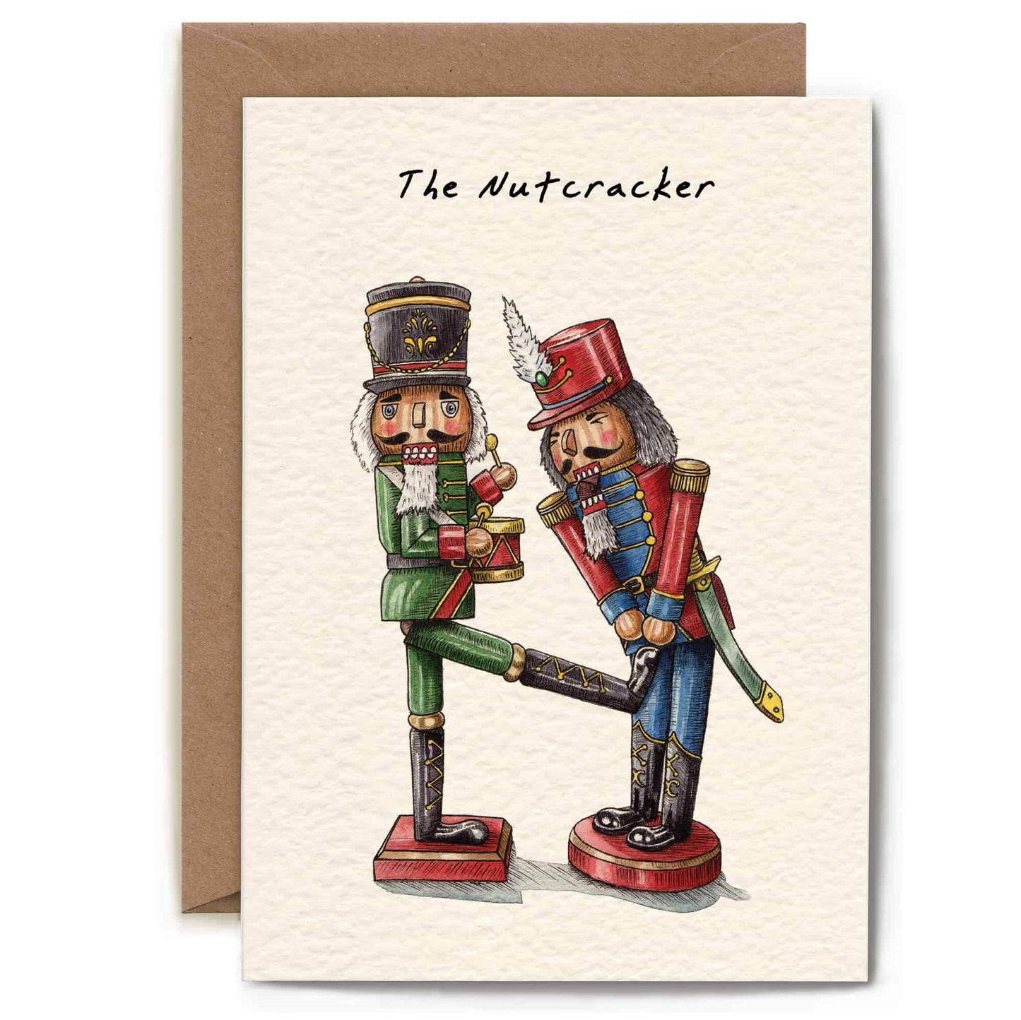 Nutcracker Card - Christmas Card