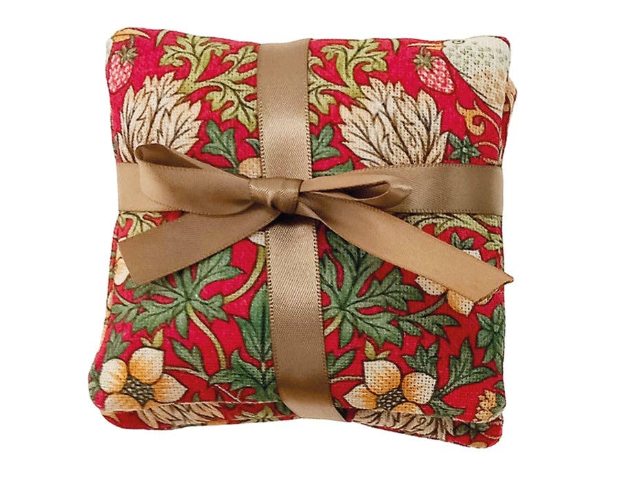 Handwarmer - William Morris Strawberry Thief Crimson