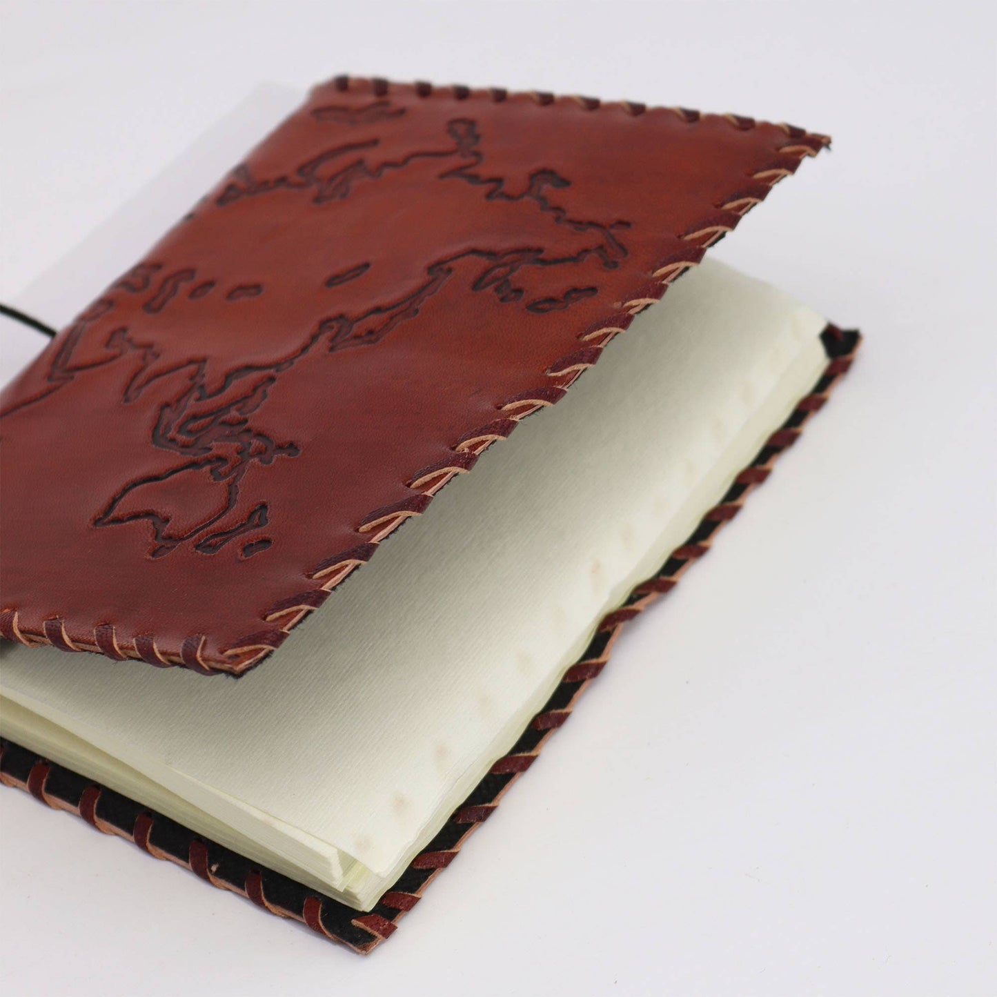 Travel Journal with wrap - Light Tan