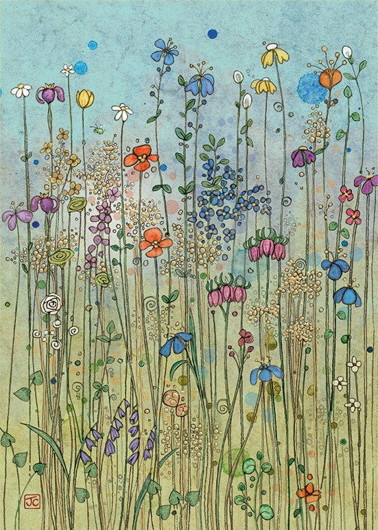Meadow - Blank Greetings card