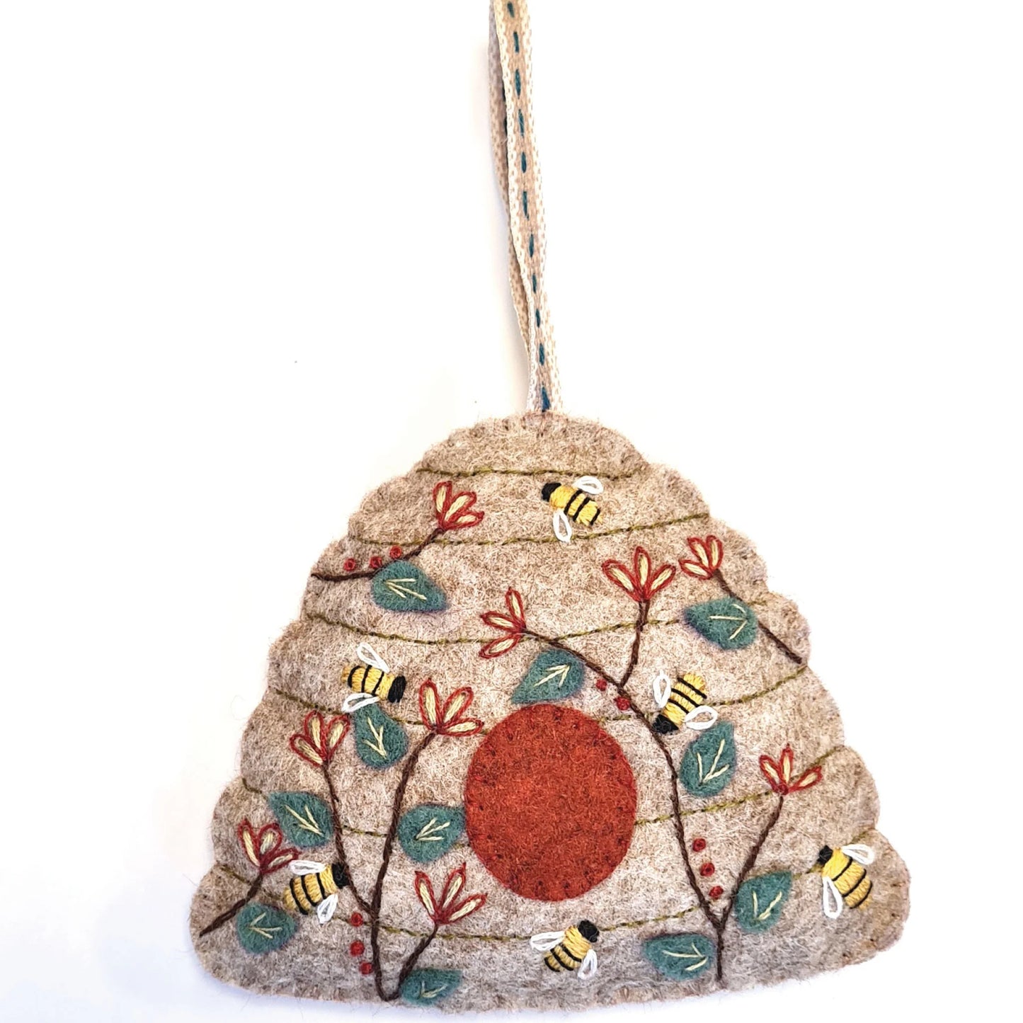 Embroidered Beehive - Felt Craft Kit