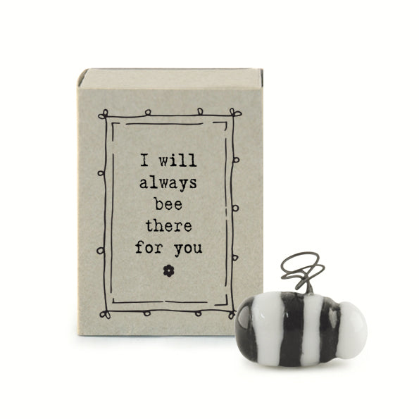 I will always BEE there for you - Matchbox Porcelain Bumble Bee