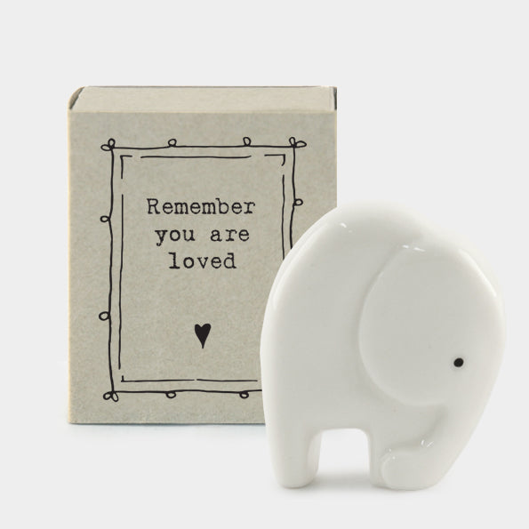 Matchbox Porcelain Elephant