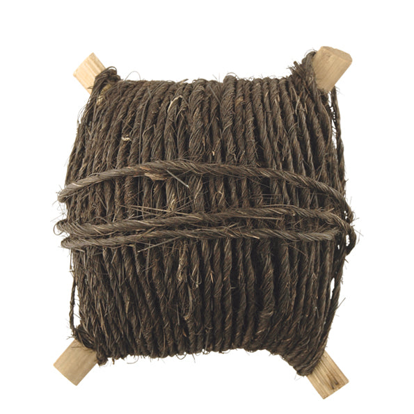 Black String square - coconut fibre