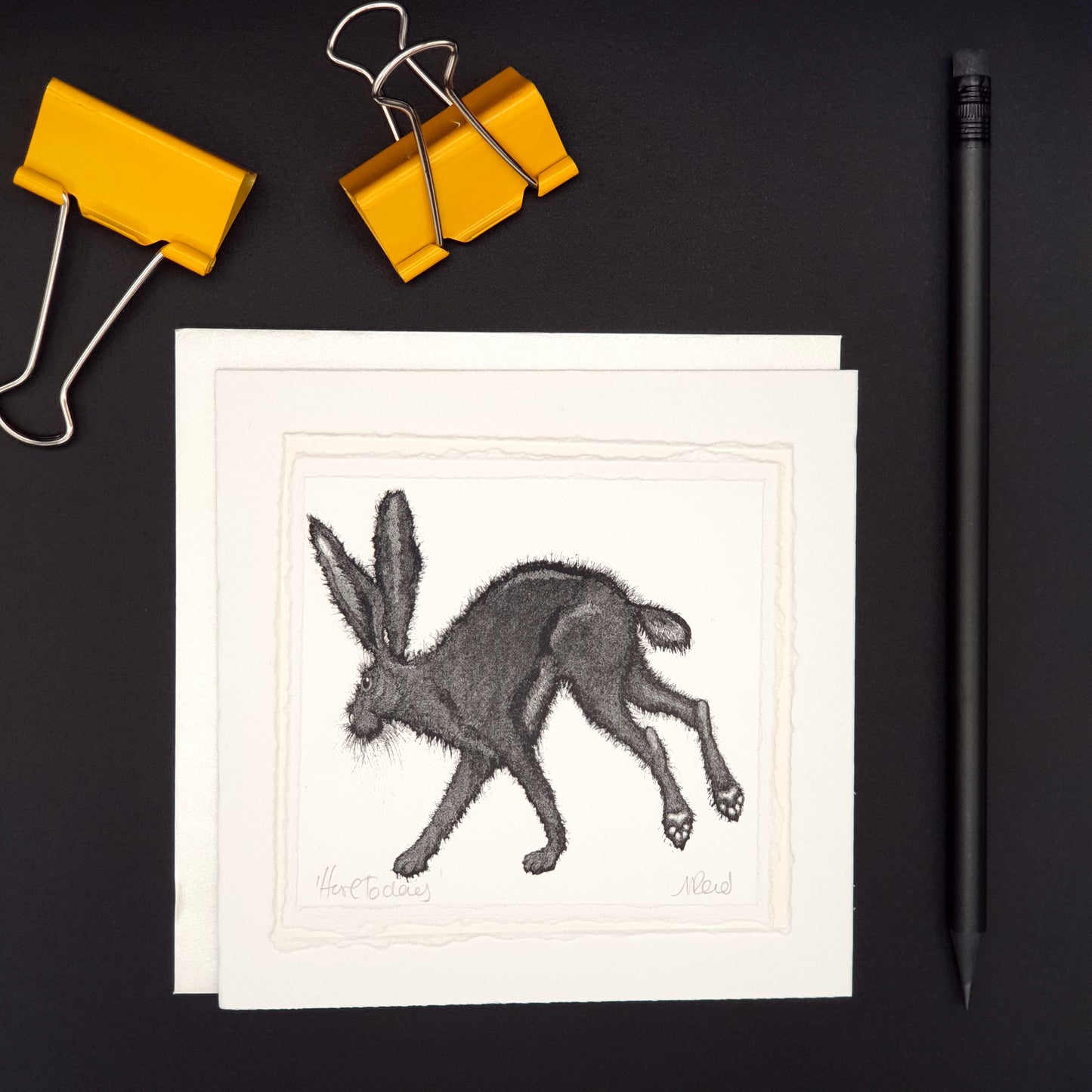 Hare Today.... - Greetings Card
