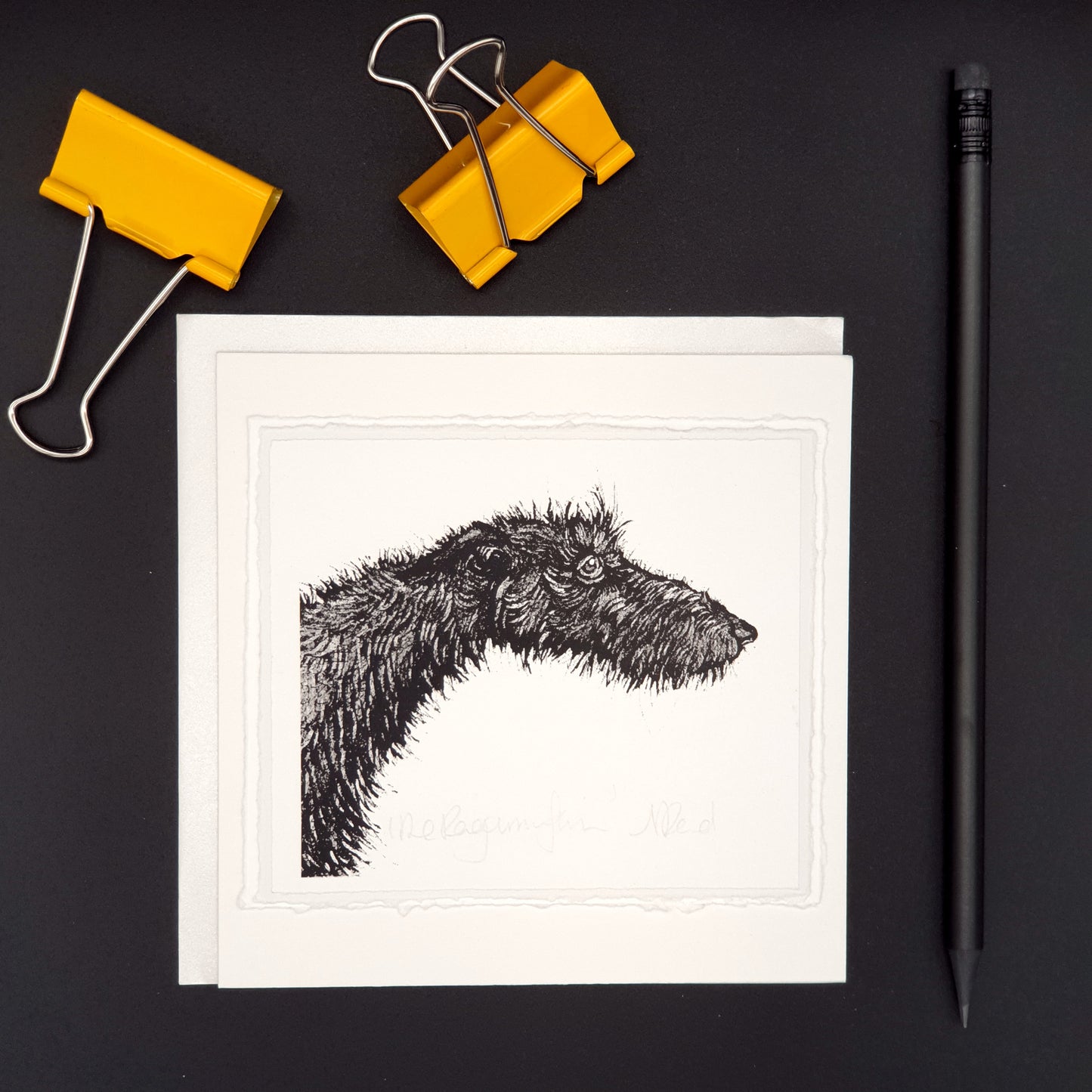 The Ragamuffin- Dog Greetings Card