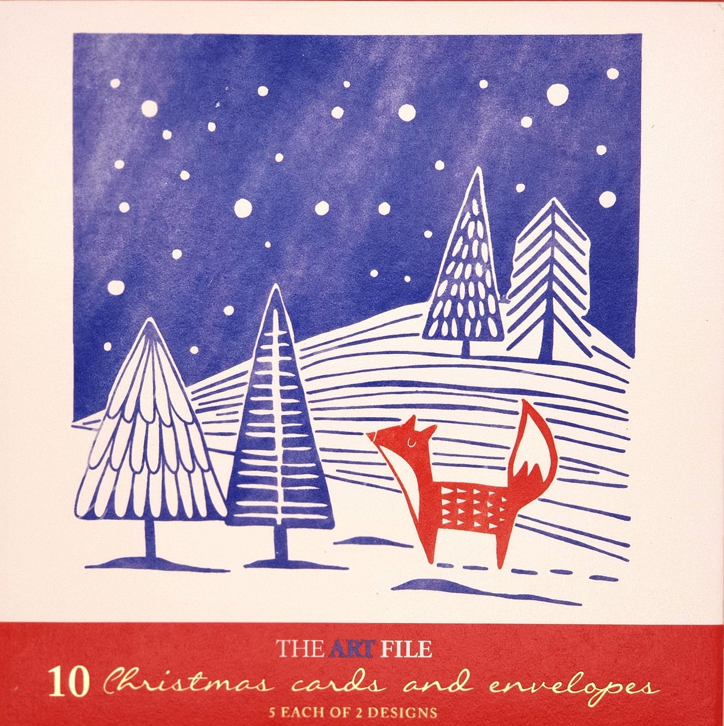 Bears & Fox -  Multi pack of Christmas cards