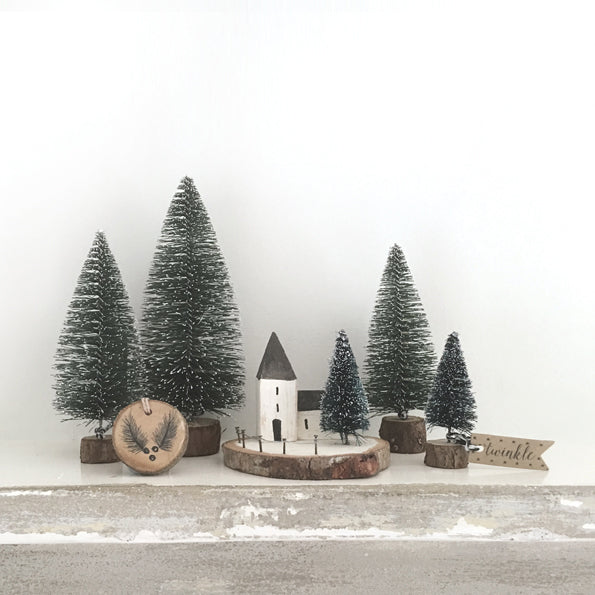 Bottle Brush Christmas Tree - Small