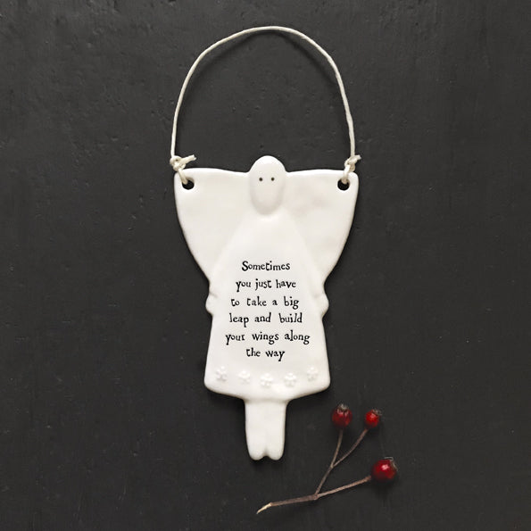 Porcelain Angel - Take a big leap.....