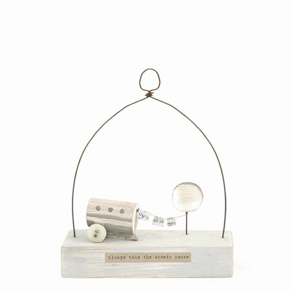 Wood scene- Caravan - Always take the scenic route