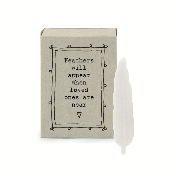 Matchbox - Feathers will appear when loved ones are near