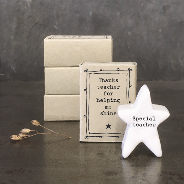 Matchbox - Thanks Teacher for helping me shine