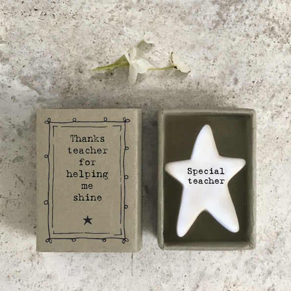 Matchbox - Thanks Teacher for helping me shine
