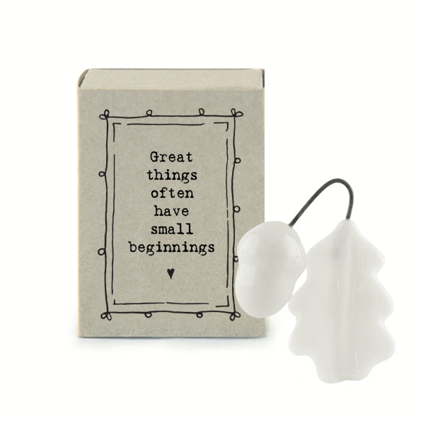 Matchbox Porcelain Acorn - Great Things