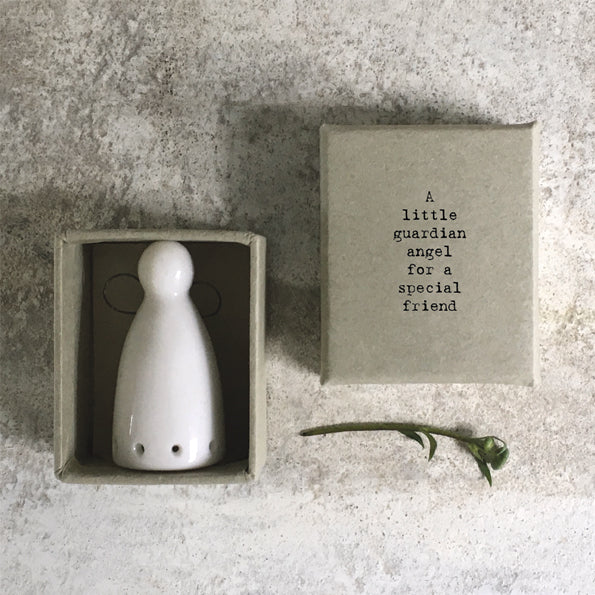 Little Porcelain Guardian Angel - Special Friend