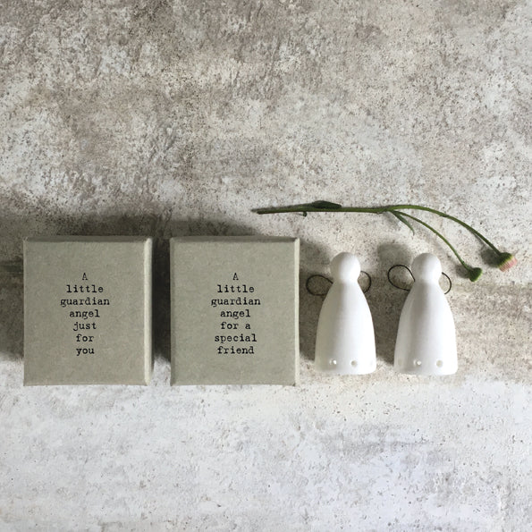 Little Porcelain Guardian Angel - Special Friend