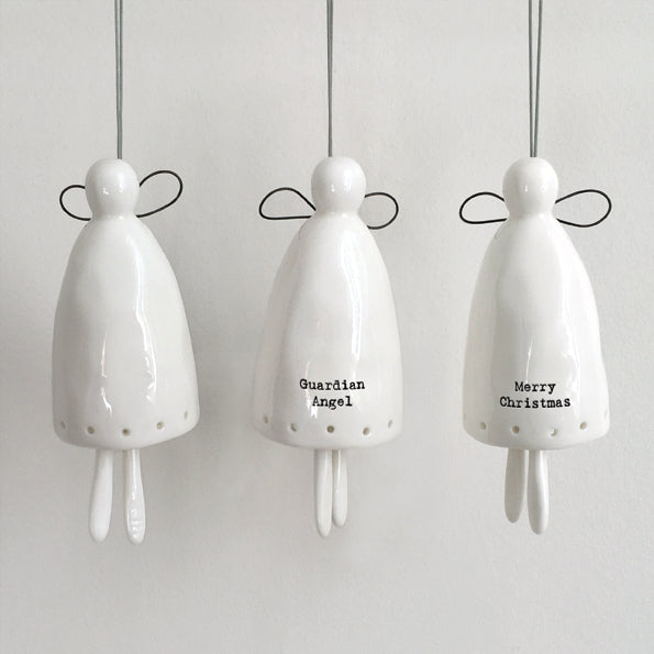 Porcelain Angel Bell - Large