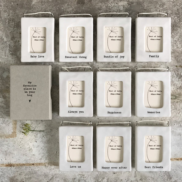 Mini Hanging Frame - Happy Ever After