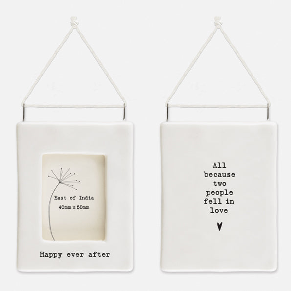 Mini Hanging Frame - Happy Ever After