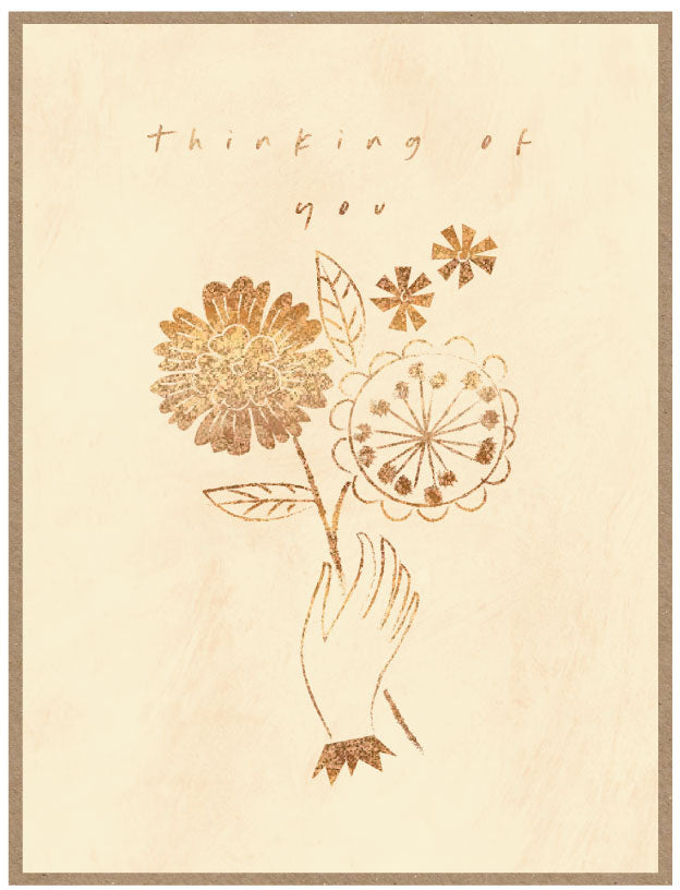 Thinking of you- greetings card
