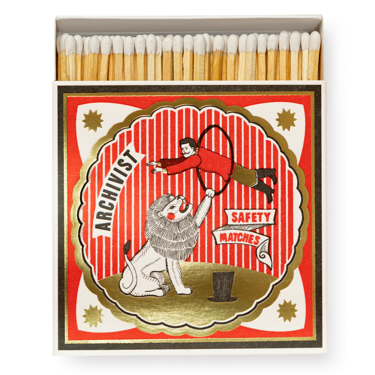 Ariane’s Circus Show - Square Box Luxury Matches