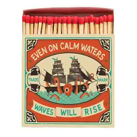 Calm Waters - Square Luxury Matches