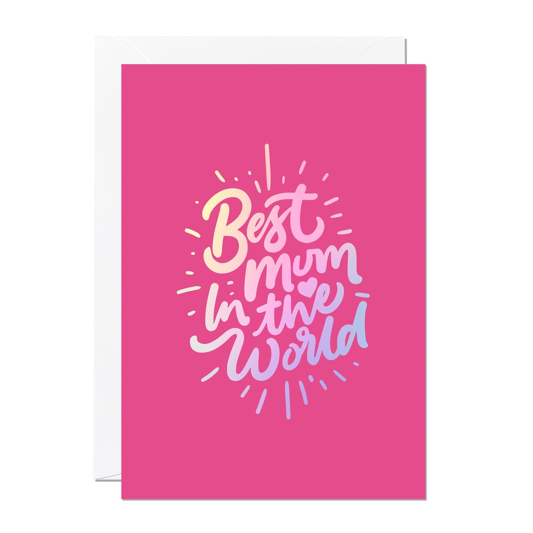 Best Mum in the World - Card